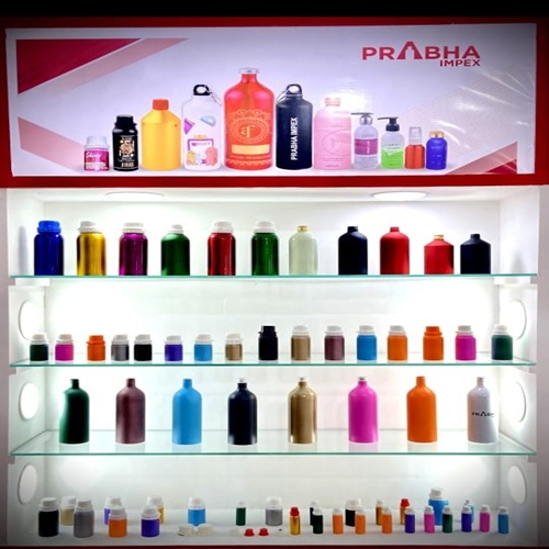 Colour Coated Aluminum Bottles