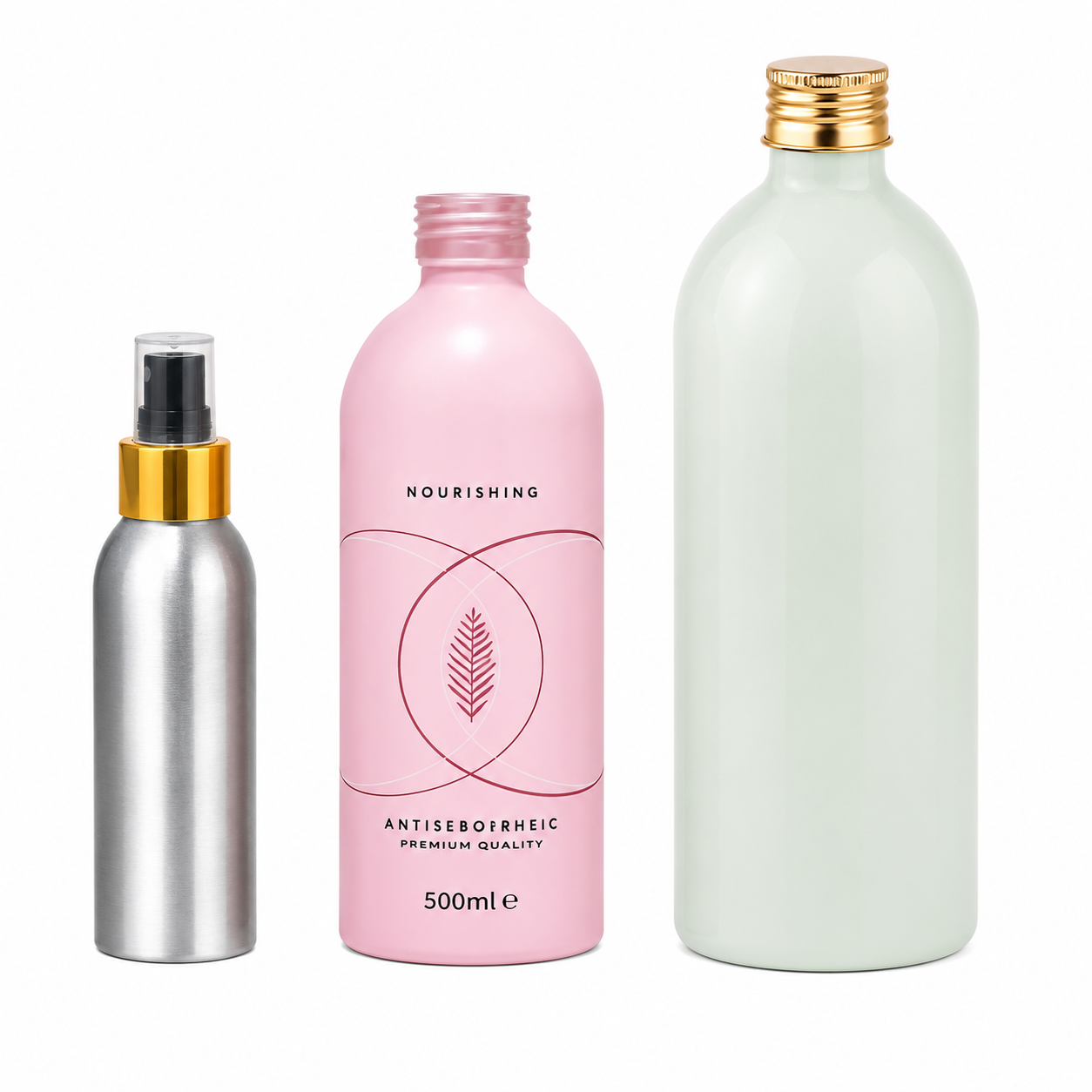 LOTION ALUMINIUM BOTTLES 