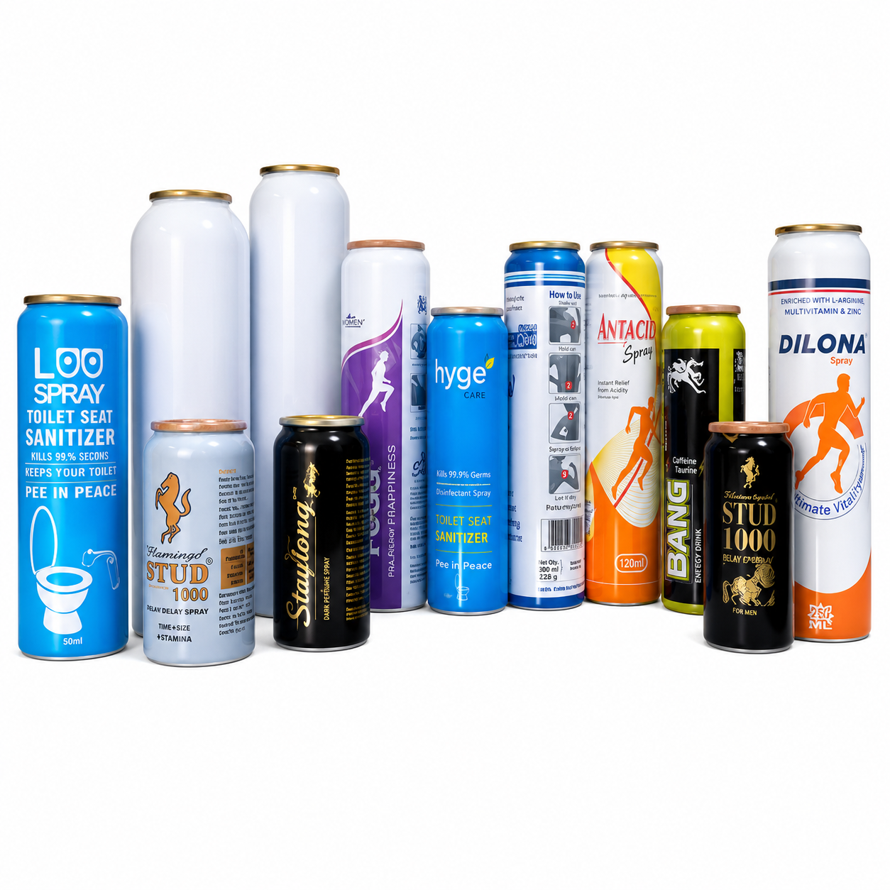 MONOBLOC AEROSOL CANS