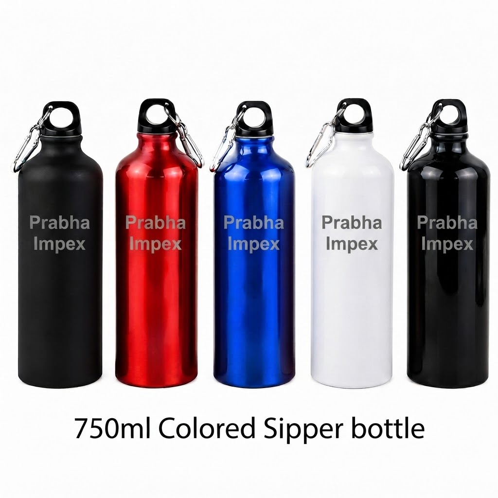 750ML  Aluminum Sipper Bottle